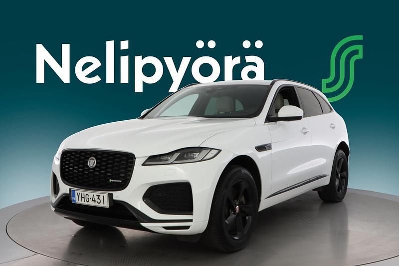Valkoinen Käytetty 2022 Jaguar F-Pace R-Dynamic Katumaasturi | 43 800 € - Kuva 1/3
