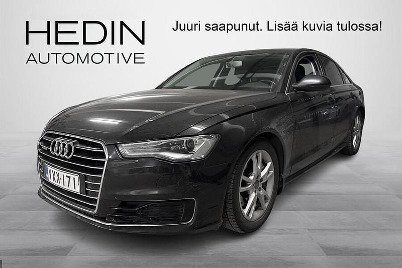 Käytetty Audi A6 S-Line 252 HP (185 kW) 2015 Musta Sedan
