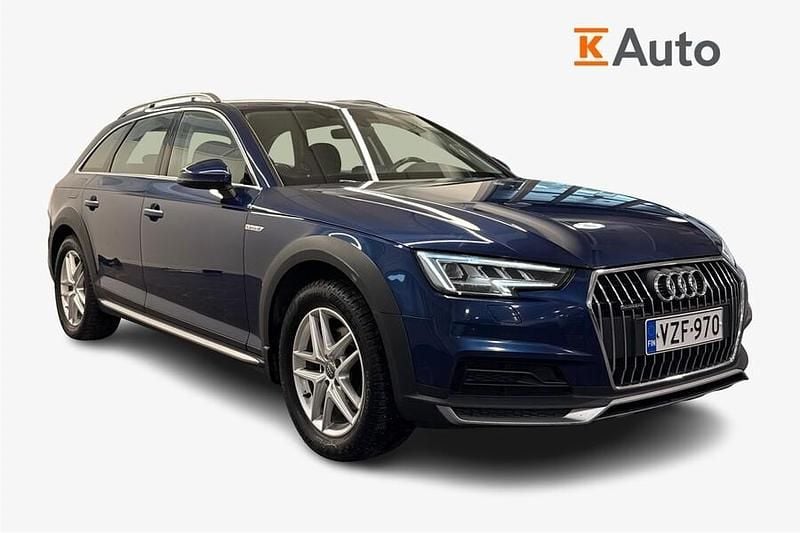 Käytetty Audi A4 Allroad Design 163 HP (119 kW) 2017 Sininen Farmari