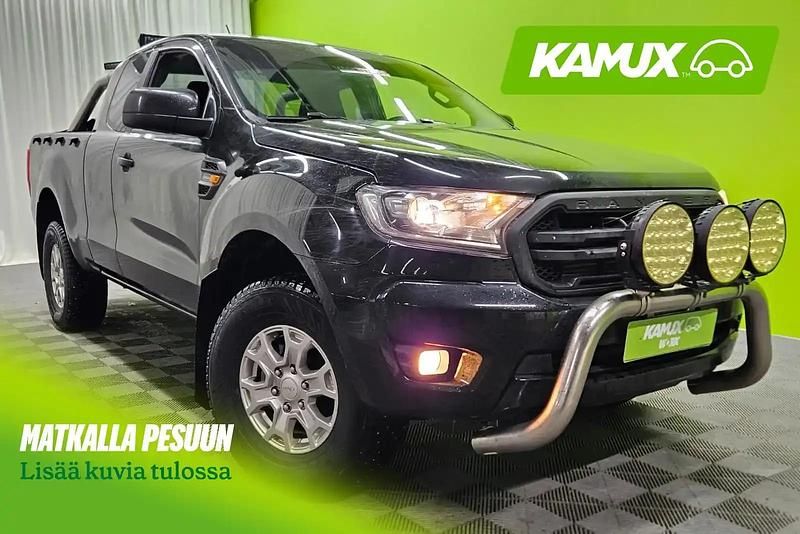 Musta Käytetty 2021 Ford Ranger XLT Nouto | 32 900 € (Perustarjous) - Kuva 1/4