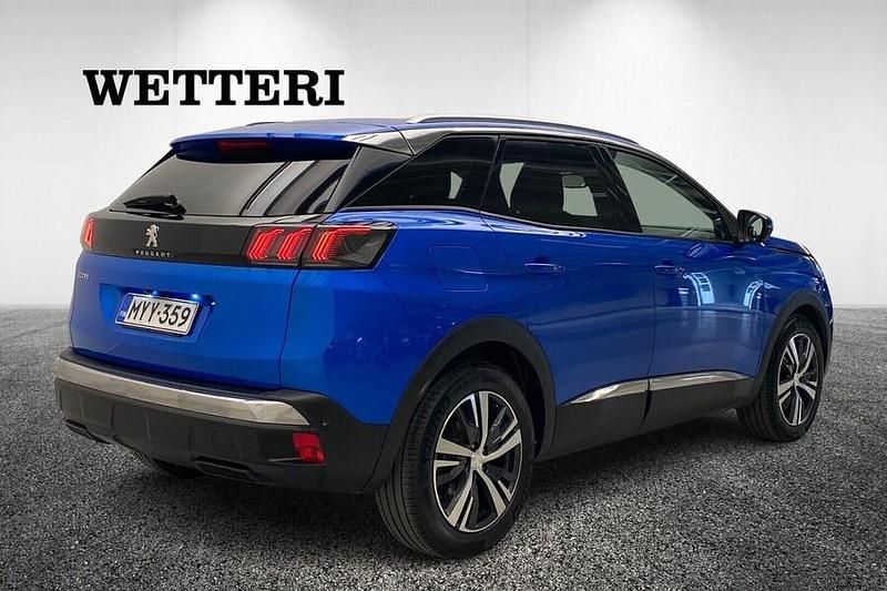 Käytetty Peugeot 3008 Allure 131 HP (96 kW) 2021 Sininen Katumaasturi