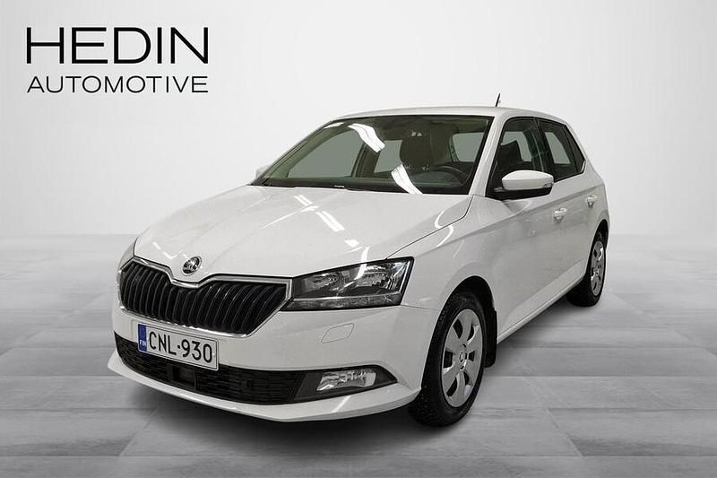 Valkoinen Käytetty 2019 Skoda Fabia Ambition Viistoperä | 9 490 € (Perustarjous) - Kuva 1/3