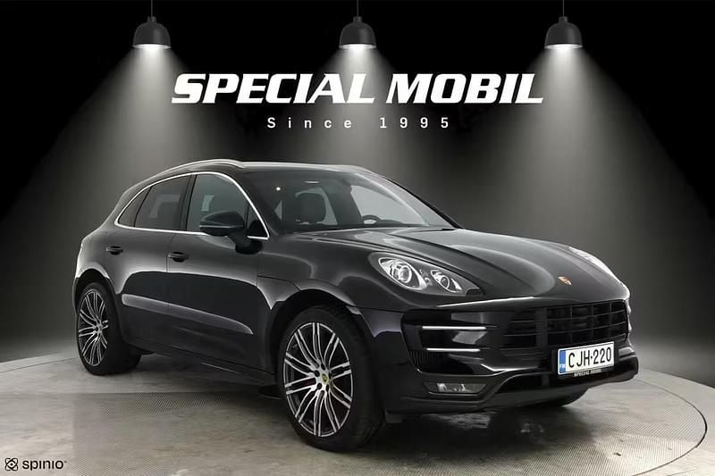 Musta Käytetty 2014 Porsche Macan Turbo Katumaasturi | 42 890 € - Kuva 1/4