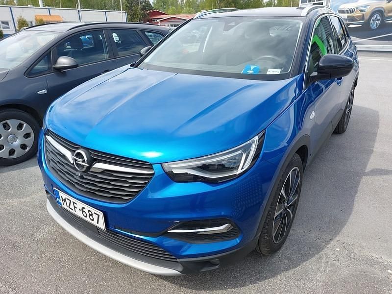 Sininen Käytetty 2021 Opel Grandland X Executive Katumaasturi | 23 900 € (Perustarjous) - Kuva 1/1