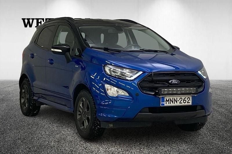 Sininen Käytetty 2018 Ford Ecosport ST-Line Katumaasturi | 13 900 € (Perustarjous) - Kuva 1/4