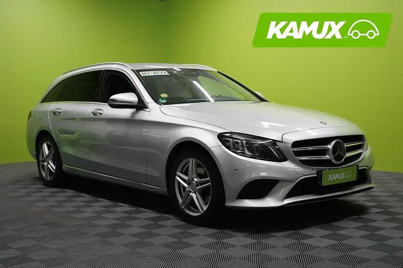 Hopea / harmaa Käytetty 2019 Mercedes C220 Avantgarde Farmari | 22 890 € (Perustarjous) - Kuva 1/4