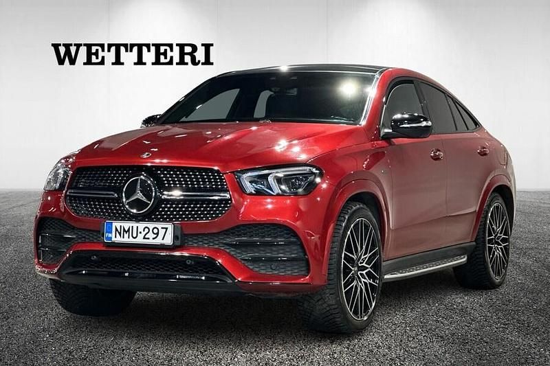 Käytetty Mercedes GLE350 AMG 211 HP (155 kW) 2021 Punainen Coupe - kaksiovinen