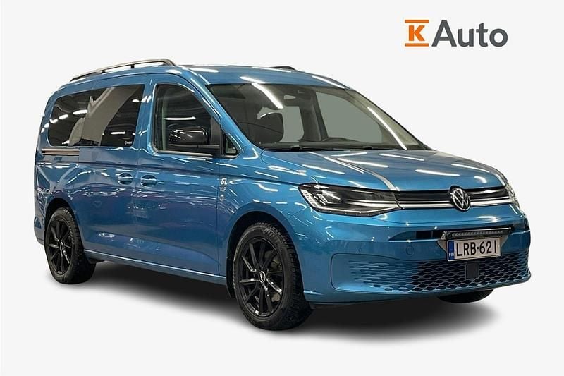 Käytetty VW Caddy Maxi Life Business 122 HP (89 kW) 2021 Sininen Tila-auto
