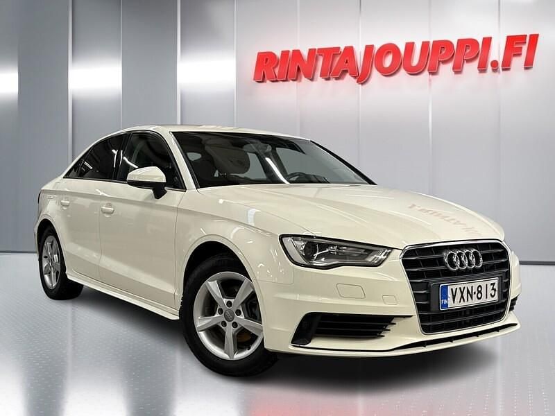 Valkoinen Käytetty 2014 Audi A3 Business Sedan | 12 900 € (Hieman kallis) - Kuva 1/4