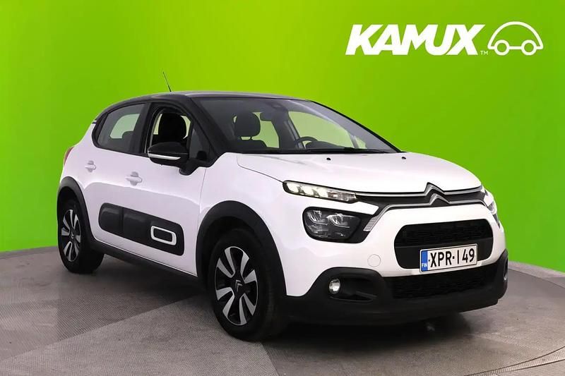 Valkoinen Käytetty 2021 Citroën C3 Comfort Viistoperä | 11 800 € (Perustarjous) - Kuva 1/4