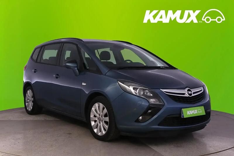 Sininen Käytetty 2014 Opel Zafira Tourer Enjoy Tila-auto | 6 290 € - Kuva 1/4