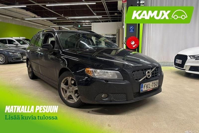 Musta Käytetty 2012 Volvo V70 Drive Kinetic Farmari | 6 890 € (Hyvä tarjous) - Kuva 1/3