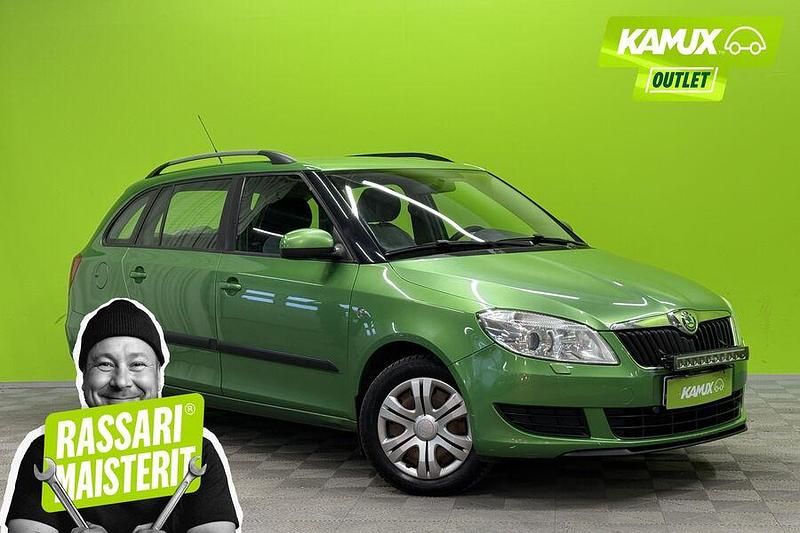 Vihreä Käytetty 2011 Skoda Fabia Ambiente Farmari | 1 200 € - Kuva 1/3