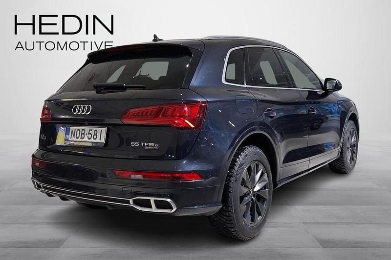 Käytetty Audi Q5 S-Line 252 HP (185 kW) 2020 Sininen Katumaasturi