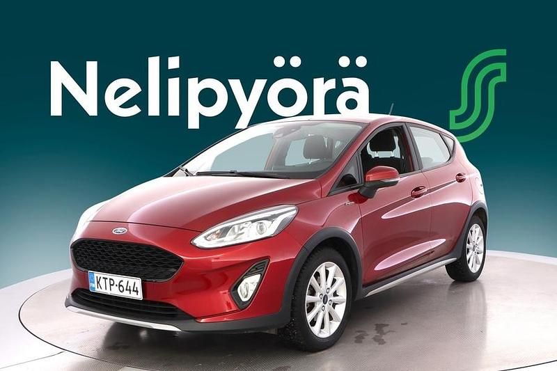 Punainen Käytetty 2018 Ford Fiesta Active Viistoperä | 7 700 € (Hyvä tarjous) - Kuva 1/3