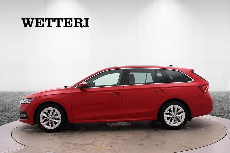 Käytetty Skoda Octavia G-TEC Style 131 HP (96 kW) 2021 Punainen Farmari