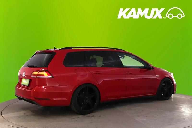 Käytetty VW Golf VII GTD 184 HP (135 kW) 2017 Punainen Farmari
