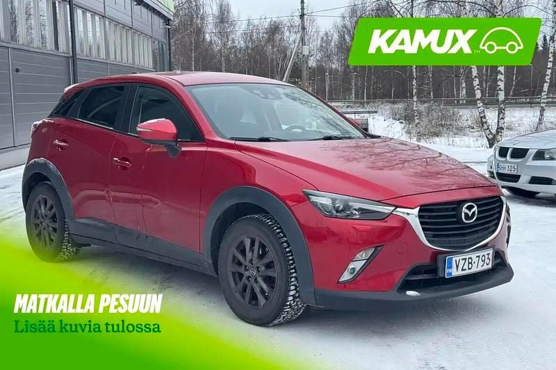 Käytetty Mazda CX-3 Touring 120 HP (88 kW) 2016 Punainen Katumaasturi