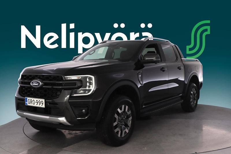 Musta Uusi 2025 Ford Ranger Wildtrack Nouto | 69 800 € (Perustarjous) - Kuva 1/3