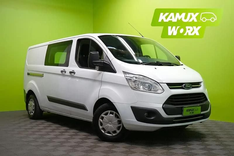 Valkoinen Käytetty 2017 Ford Transit Custom Sedan | 13 540 € (Hyvä tarjous) - Kuva 1/4