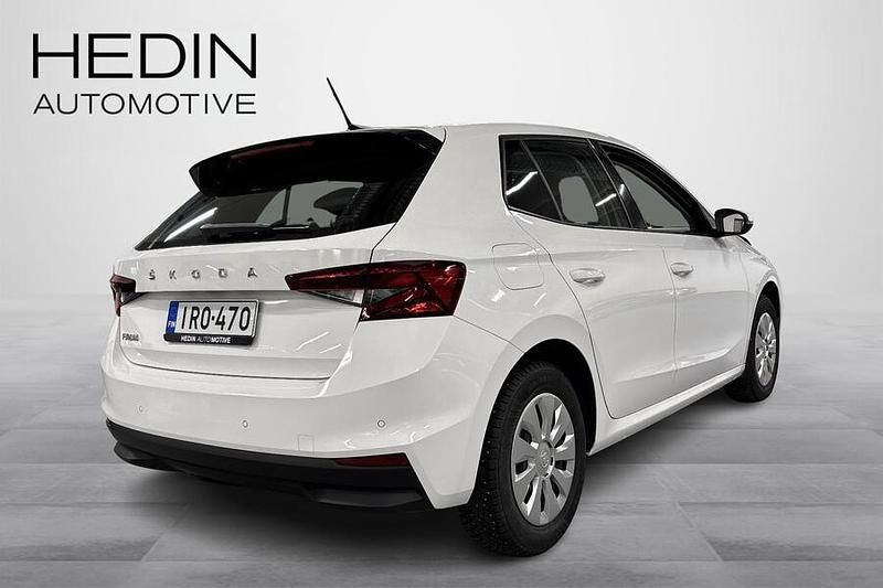 Käytetty Skoda Fabia Ambition 95 HP (69 kW) 2023 Valkoinen Viistoperä