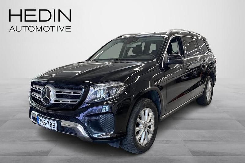 Musta Käytetty 2018 Mercedes GLS350 Katumaasturi | 66 900 € - Kuva 1/4