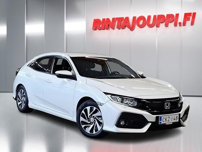Valkoinen Käytetty 2018 Honda Civic Sport Viistoperä | 15 990 € (Perustarjous) - Kuva 1/3