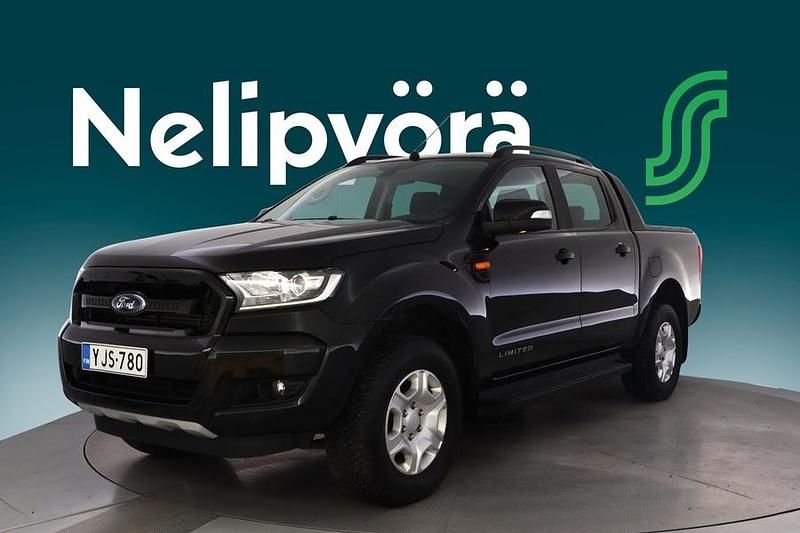 Musta Käytetty 2018 Ford Ranger Limited Nouto | 32 490 € (Perustarjous) - Kuva 1/3