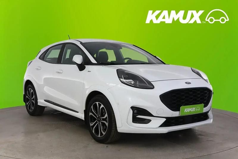 Valkoinen Käytetty 2021 Ford Puma ST-Line Katumaasturi | 20 390 € (Perustarjous) - Kuva 1/4