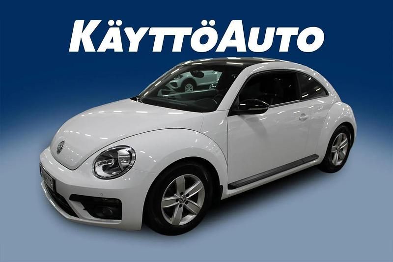 Käytetty VW Beetle Style 105 HP (77 kW) 2017 Valkoinen Viistoperä