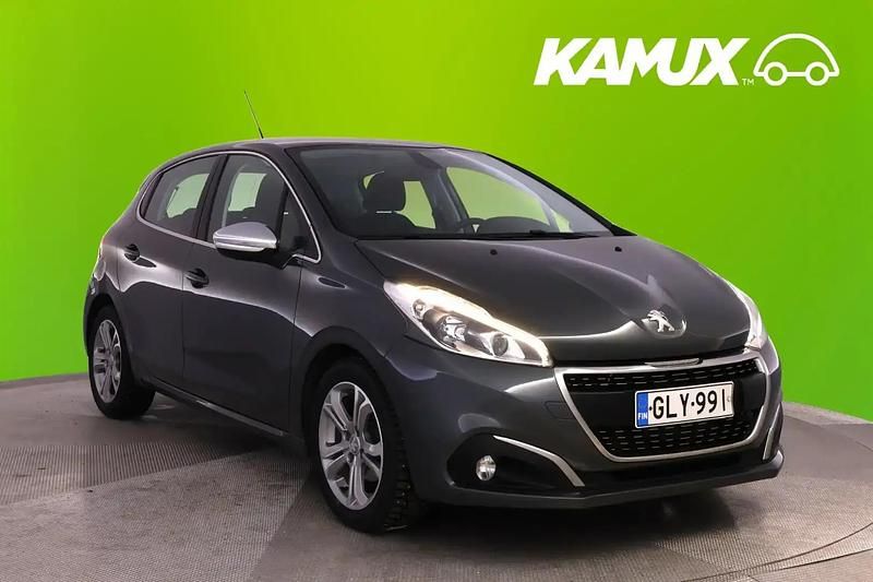 Hopea / harmaa Käytetty 2016 Peugeot 208 Allure Viistoperä | 7 190 € (Hyvä tarjous) - Kuva 1/4