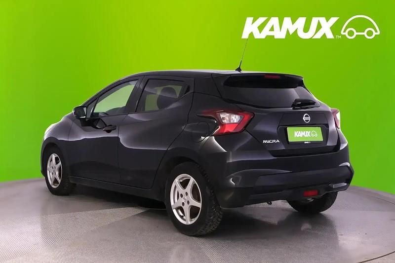 Käytetty Nissan Micra N-Connecta 90 HP (66 kW) 2018 Musta Sedan