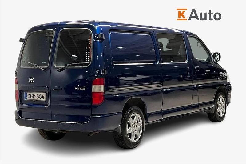 Käytetty Toyota HiAce 95 HP (69 kW) 2007 Sininen Van