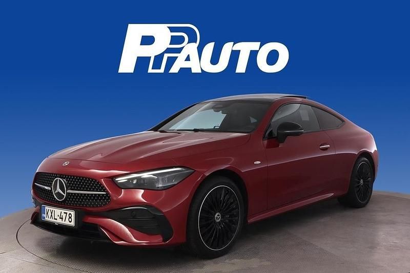 Käytetty Mercedes CLE300 AMG line 204 HP (150 kW) 2024 Punainen Coupe - kaksiovinen