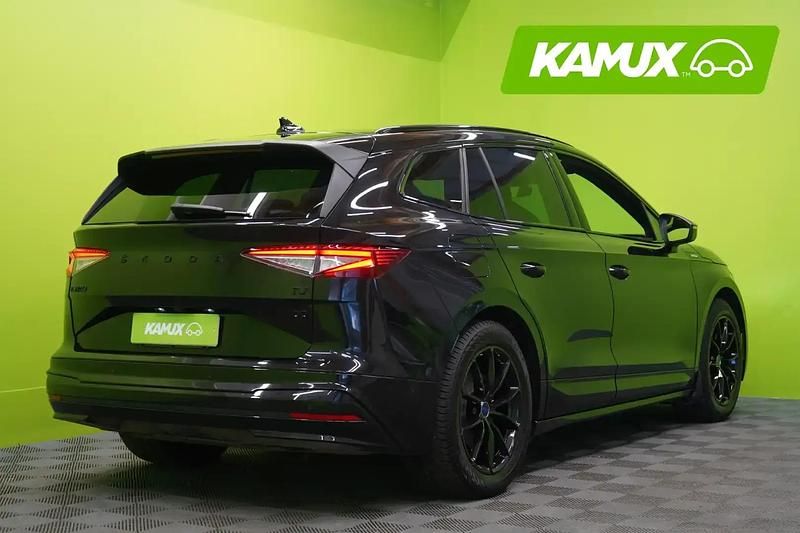 Käytetty Skoda Enyaq iV SportLine 150 kW (204 HP) 2023 Musta Katumaasturi