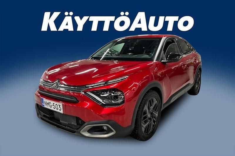 Punainen Käytetty 2021 Citroën C4 PureTech Viistoperä | 16 990 € (Hieman kallis) - Kuva 1/4