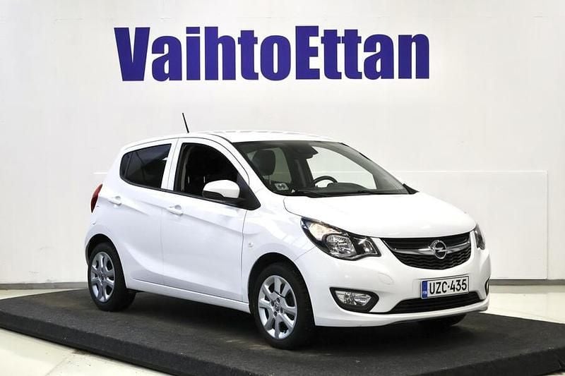Käytetty Opel Karl Enjoy 75 HP (55 kW) 2016 Valkoinen Viistoperä