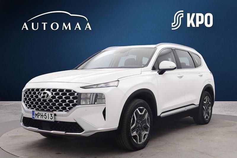 Valkoinen Käytetty 2023 Hyundai Santa Fe Style Katumaasturi | 44 900 € (Perustarjous) - Kuva 1/3