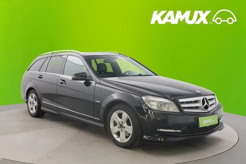 Musta Käytetty 2010 Mercedes C220 AMG line Farmari | 8 380 € (Perustarjous) - Kuva 1/4