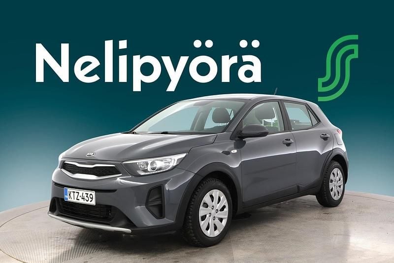 Käytetty Kia Stonic LX 101 HP (74 kW) 2021 Harmaa Katumaasturi