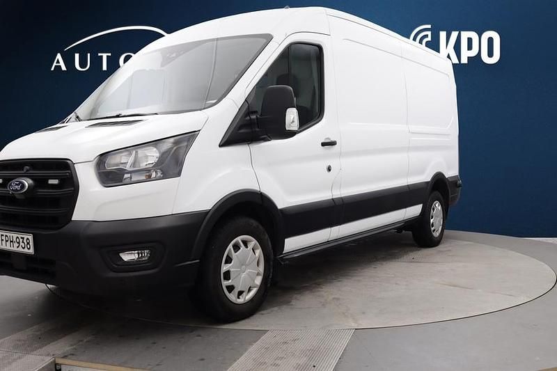 Valkoinen Käytetty 2022 Ford Transit Trend Van | 31 900 € (Perustarjous) - Kuva 1/3