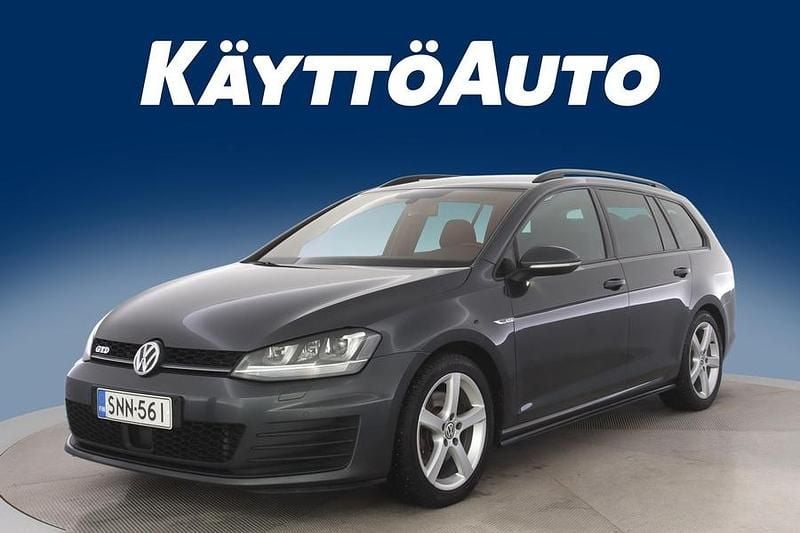 Käytetty VW Golf VII GTD 184 HP (135 kW) 2015 Harmaa Farmari