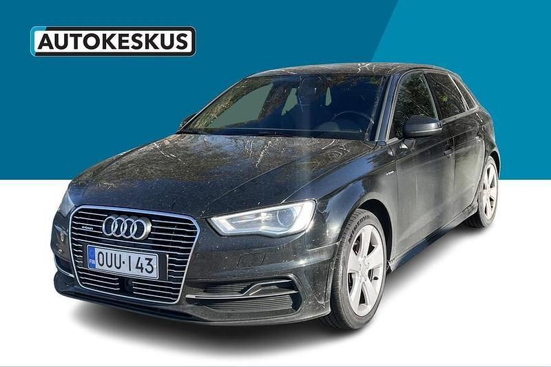 Musta Käytetty 2015 Audi A3 Sportback e-tron Business Viistoperä | 10 990 € (Perustarjous) - Kuva 1/1
