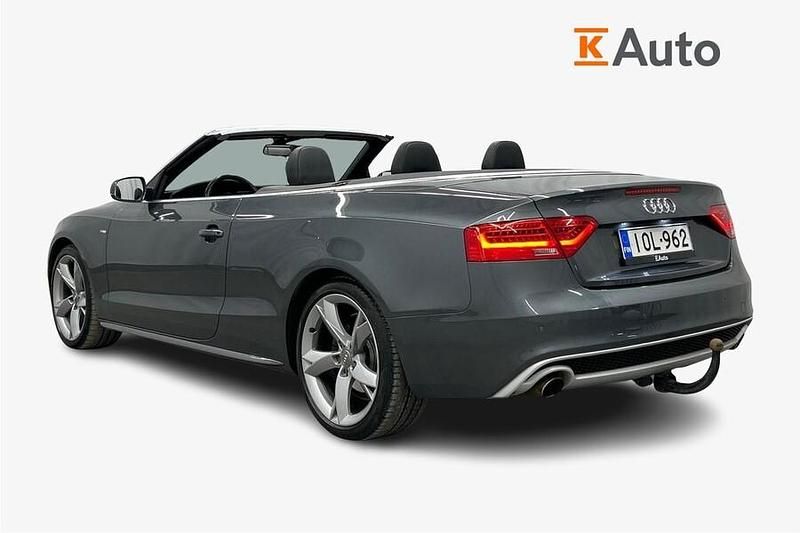 Käytetty Audi A5 Cabriolet S-Line 204 HP (150 kW) 2013 Harmaa Avoauto