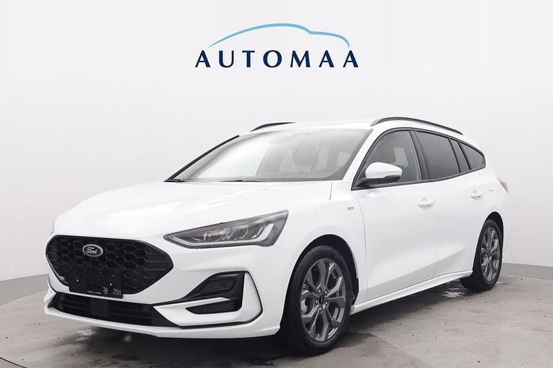 Valkoinen Uusi 2025 Ford Focus ST-Line Farmari | 37 075 € - Kuva 1/3