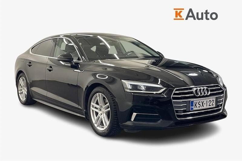 Käytetty Audi A5 Sportback Business 150 HP (110 kW) 2017 Musta Viistoperä