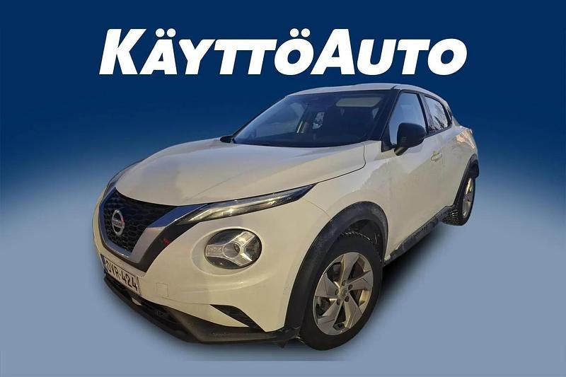 Käytetty Nissan Juke Acenta 114 HP (83 kW) 2022 Valkoinen Katumaasturi