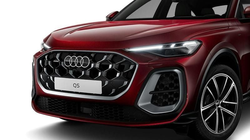 Uusi Audi Q5 Sportback S-Line 295 HP (216 kW) 2025 Punainen Katumaasturi