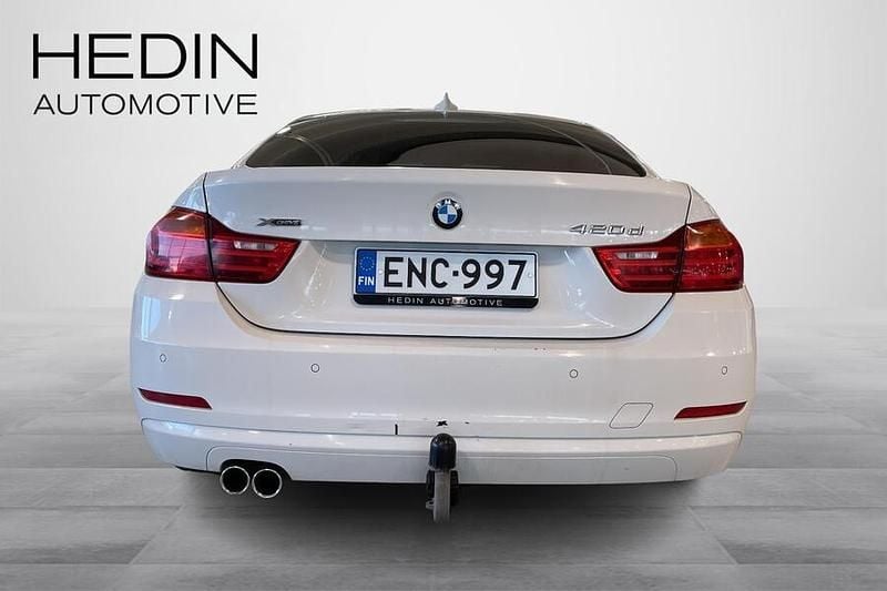 Käytetty BMW 420 190 HP (139 kW) 2015 Valkoinen Coupe - kaksiovinen