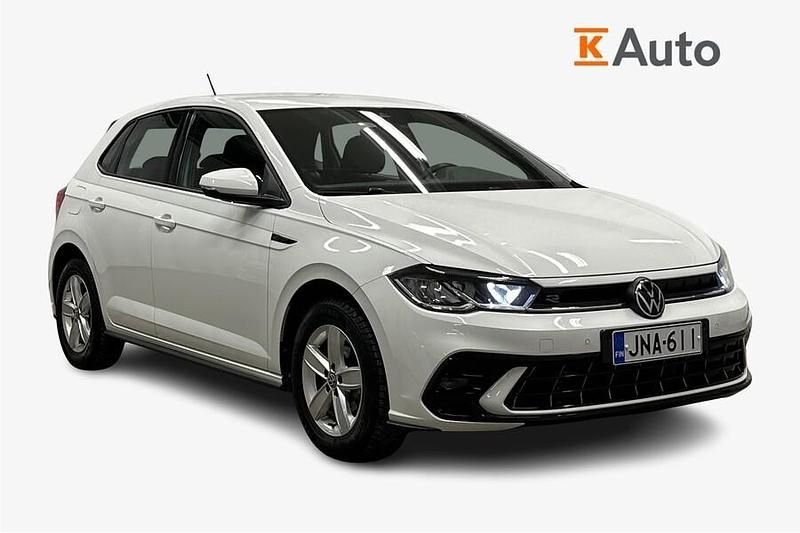 Valkoinen Käytetty 2023 VW Polo Business Viistoperä | 21 990 € (Kallis) - Kuva 1/3